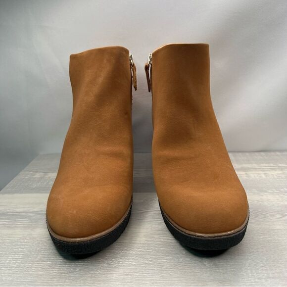 Dr. Schools Wedge Libi Ankle bootie in Honey. NWT - Picture 14 of 16